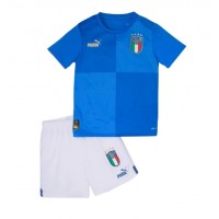 Italien Hjemmebanesæt Børn 2022 Kortærmet (+ Korte bukser)